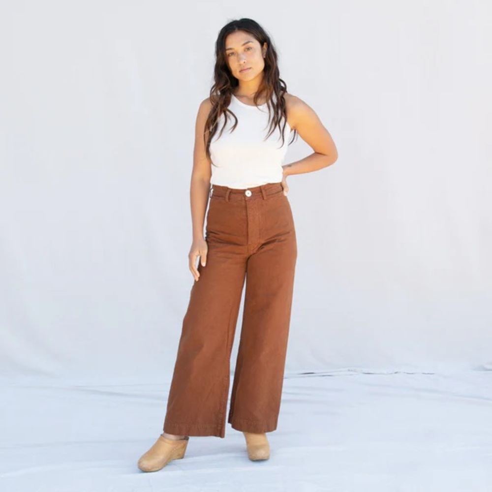 Jesse Kamm Sailor Pants Size 0 in Skintone